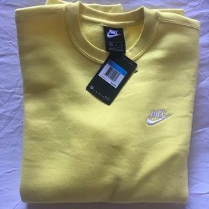 Men’s Nike SPRING Yellow Sweatshirt M🔥